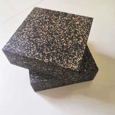 Anika Fire Flame Retardant Vibration Damping Material Environmental Acoustic Brick Anti-vibration Rubber Cushion