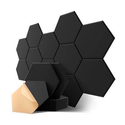 Anika Hexagon Acoustic Panels Beveled Edge