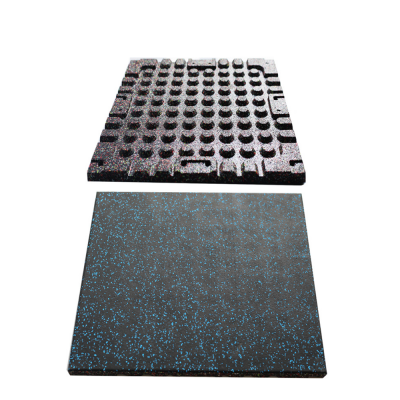 Anika Interlocking Rubber Floor Tiles High quality Amazon supplier home fitness interlocking roll gym floor rubber flooring