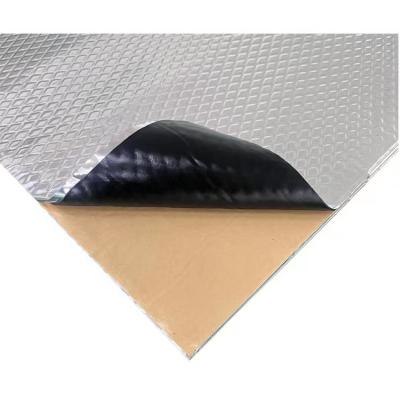 Double sided rubber damped sound insulation felt